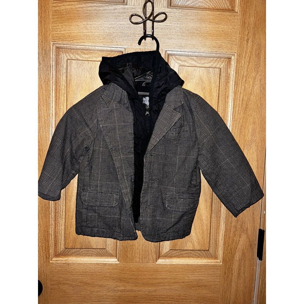Place Finest Quality Outerwear Ltd. Edition #915 Y2K Boys Jacket Blazer 4T Plaid